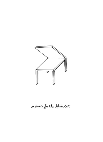 ISABELLA LOBKOWICZ | SEXY SEDIE | For the thinker | (ISA sedie 26)