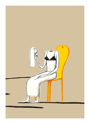 SCARABOTTOLO | SEXY SEDIE | € 90 | (MINISCA sedie 03)