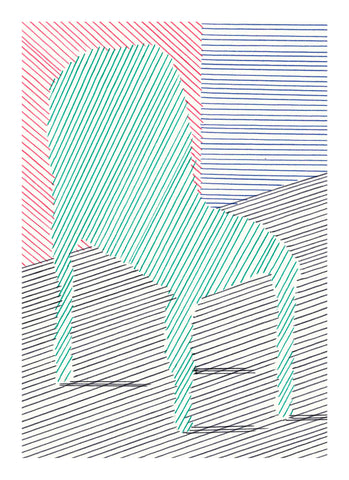 SCARABOTTOLO | SEXY SEDIE | € 90 | (MINISCA sedie 04)