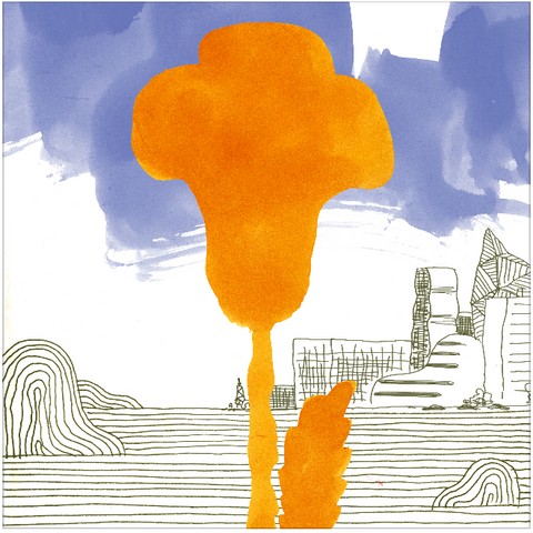 Guido Scarabottolo | Senza titolo | 27 x 27 cm | (MINISCA 125)