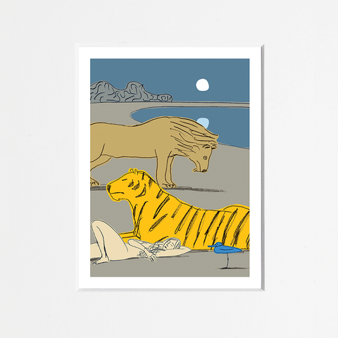 Guido Scarabottolo | Senza titolo | 30 x 30 cm | (MINISCA 131)