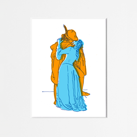 Guido Scarabottolo | Senza titolo | 30 x 30 cm | (MINISCA 135)