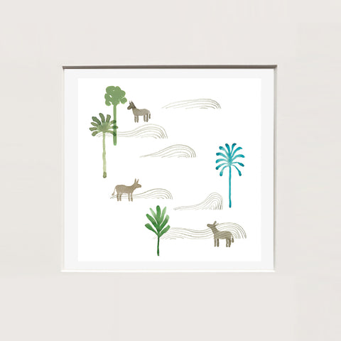 Guido Scarabottolo | Senza titolo | 25 x 25 cm | (MINISCA 155)