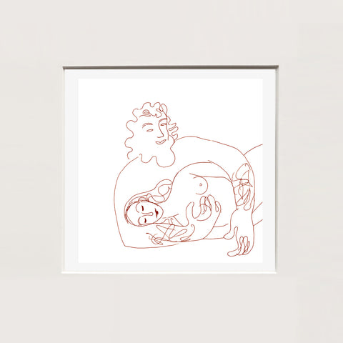 Guido Scarabottolo | Senza titolo | 25 x 25 cm | (MINISCA 157)