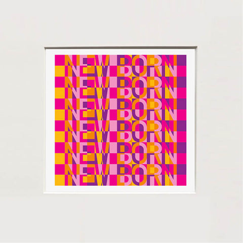 Alfred Drago Rens | Citazioni Tinte | 25 x 25 cm | NEW BORN F (MINI ADR CIT 23)