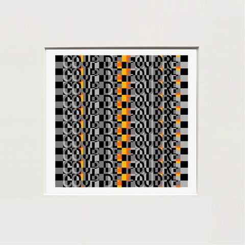 Alfred Drago Rens | Citazioni Tinte | 25 x 25 cm | coup de foudre (MINI ADR CIT 31)