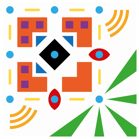 Adriano Attus | Astrazioni Pop | AA ASTR POP 017 B