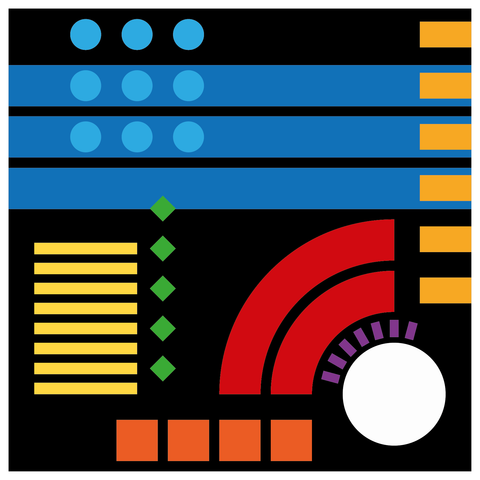 Adriano Attus | Astrazioni Pop | AA ASTR POP 05 A