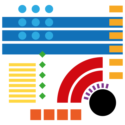 Adriano Attus | Astrazioni Pop | AA ASTR POP 05 B