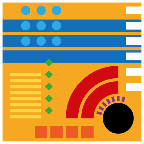 Adriano Attus | Astrazioni Pop | AA ASTR POP 05 C