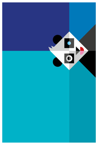 Alfred Drago Rens - Zoo al quadrato #10 - Panda