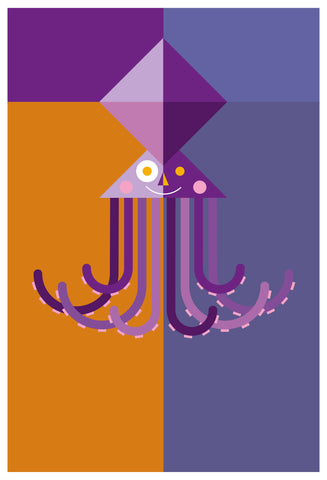 Alfred Drago Rens - Zoo al quadrato #2 - Polipo