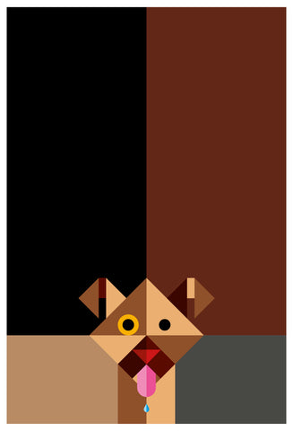 Alfred Drago Rens - Zoo al quadrato #3 - Cane