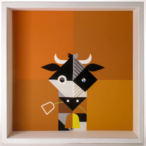 Alfred Drago Rens | Zoo #13 | La mucca olandese