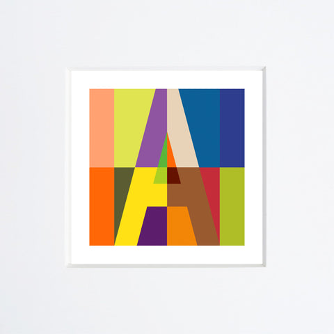 Alfred Drago Rens Alfabeto lettera A