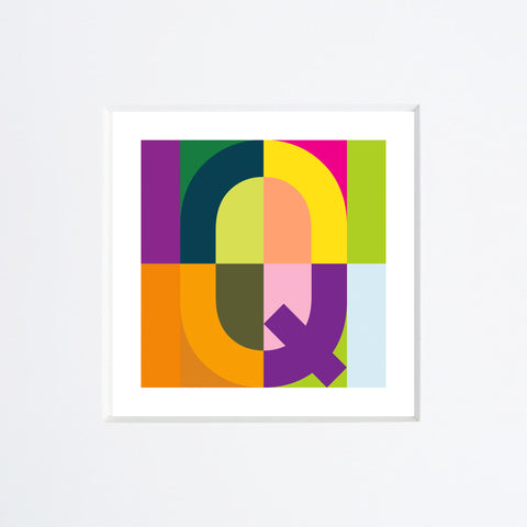 Alfred Drago Rens | Alfabeto | Lettera Q