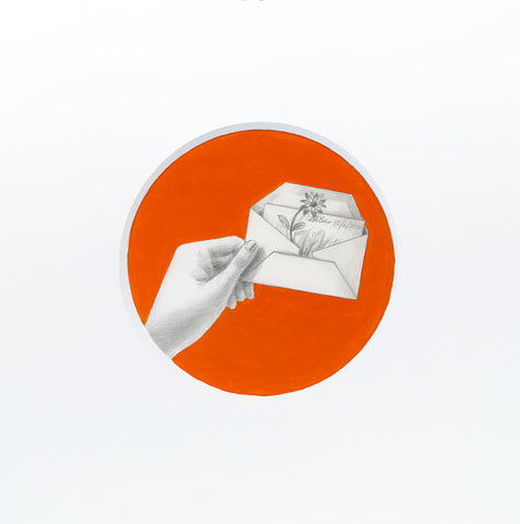 Clara Brasca | La lettera | 30 x 30 cm | (BRA 08)