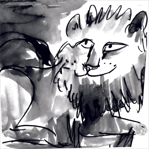 Beatrice Gaspari | Leone | 27 x 27 cm | (MINI BEA 54)