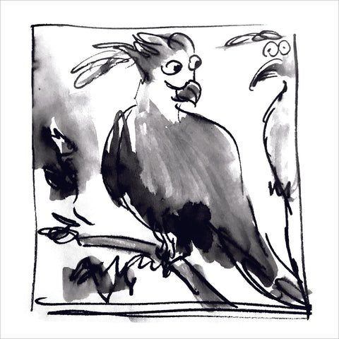 Beatrice Gaspari | Pappagalli | 27 x 27 cm | (MINI BEA 57)