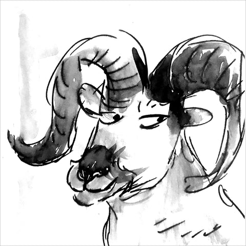 Beatrice Gaspari | Capra | 27 x 27 cm | (MINI BEA 61)