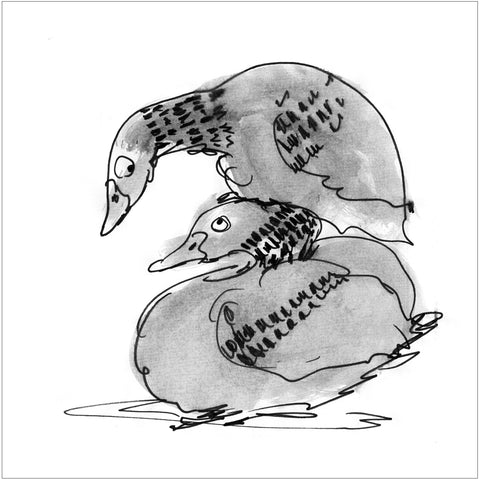 Beatrice Gaspari | Due papere | 27 x 27 cm | (MINI BEA 26)