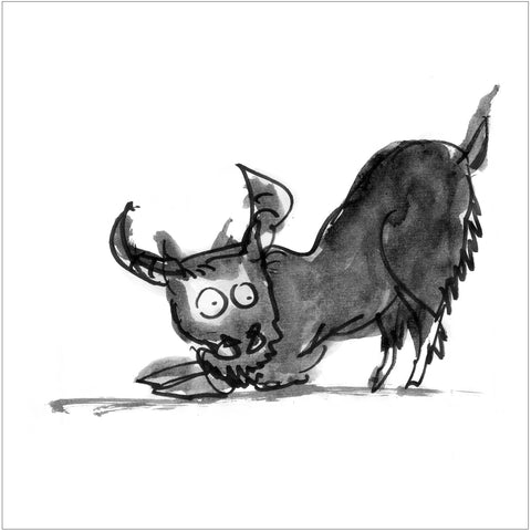 Beatrice Gaspari | Un toro | 27 x 27 cm | (MINI BEA 29)