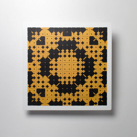 Adriano Attus | Neometria on Black/White Board | 1 | Checks I