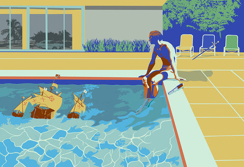 Ivan Canu | Colombo on the pool | IC 038