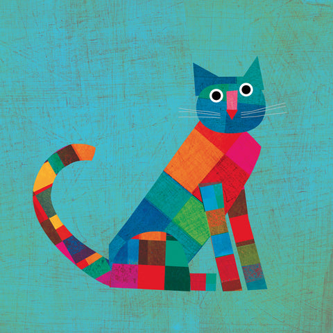 Giulia Orecchia | Gatto | 50 x 50 cm | (GO09)