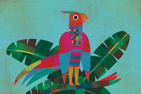 Giulia Orecchia | Pappagallo | 40 x 60 cm | (GO12)