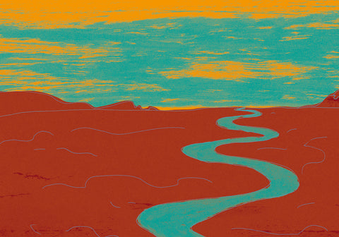 Guido Scarabottolo | Senza titolo | 76 x 108 cm | SCA 202