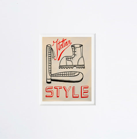 Spider | Italian Style | 25 x 25 | (MINISPI 03)