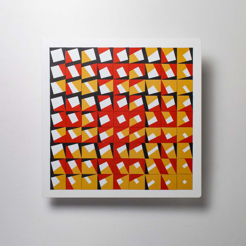 Adriano Attus | Neometria on Black/White Board | 22 | Lens I