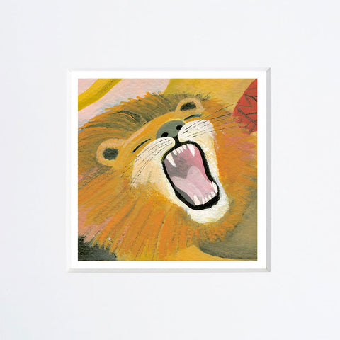 Simona Mulazzani | Leone | 25 x 25 cm | (MINIMU 04)