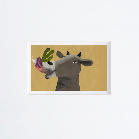 Simona Mulazzani | Mucca | 20 x 20 cm | (MINIMU 15)