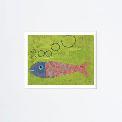 Simona Mulazzani | Pesce | 25 x 25 cm | (MINIMU 06)