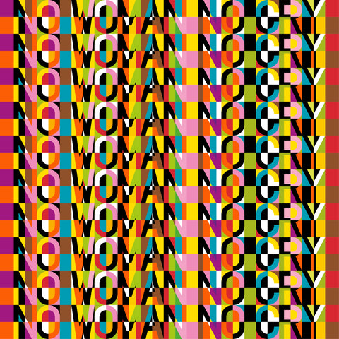 Alfred Drago Rens | Citazioni Tinte | 27 x 27 cm | NO WOMAN NO CRY (MINI ADR CIT 15)