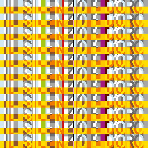 Alfred Drago Rens | Citazioni Tinte | 27 x 27 cm | IL SILENZIO E' D'ORO (MINI ADR CIT 16)