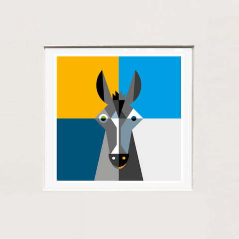 Alfred Drago Rens | MINI Asinello | 25 x 25 cm | (MINI ADR ZOO 02)