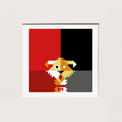 Alfred Drago Rens | MINI BABA | 25 x 25 cm | (MINI ADR ZOO 04)