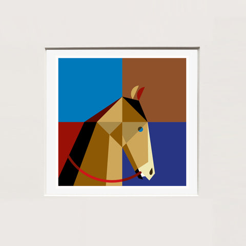 Alfred Drago Rens | MINI Cavallo | 25 x 25 cm | (MINI ADR ZOO 05)