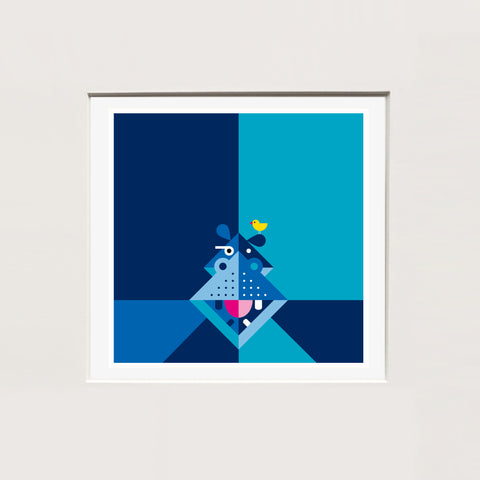 Alfred Drago Rens | MINI Ippopotamo | 25 x 25 cm | (MINI ADR ZOO 08)