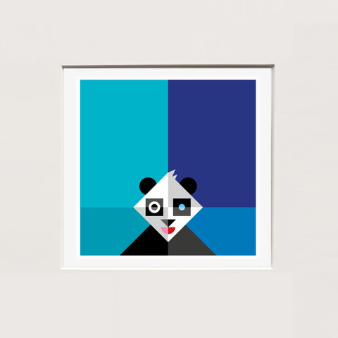 Alfred Drago Rens | MINI Panda | 25 x 25 cm | (MINI ADR ZOO 19)