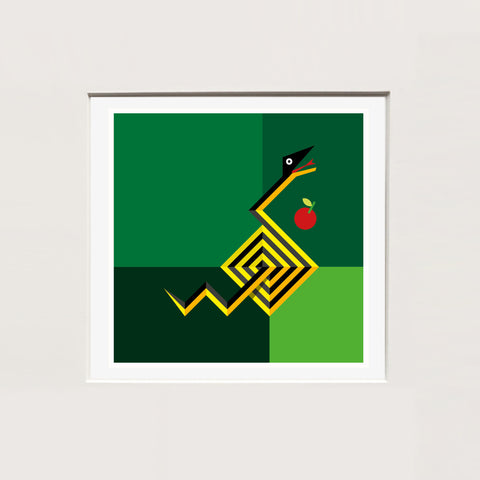 Alfred Drago Rens | MINI Serpente | 25 x 25 cm | (MINI ADR ZOO 24)