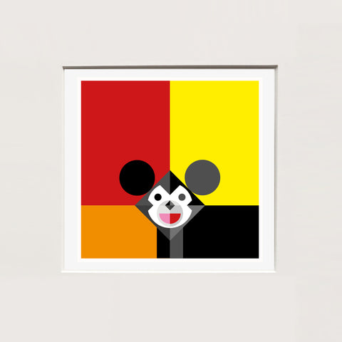 Alfred Drago Rens | MINI Topo | 25 x 25 cm | (MINI ADR ZOO 26)