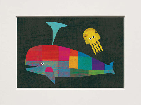 Giulia Orecchia | Mini Balena e Medusa | 24,5 x 32,5 cm | (MINI GO19)