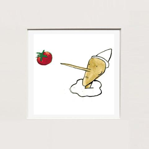 Guido Scarabottolo | Senza titolo | 25 x 25 cm | (MINISCA 104)