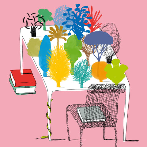 Guido Scarabottolo | Senza titolo | 90 x 90 cm | (SCA 214)