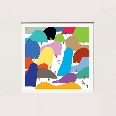 Guido Scarabottolo | Senza titolo | 25 x 25 cm | (MINISCA 130)