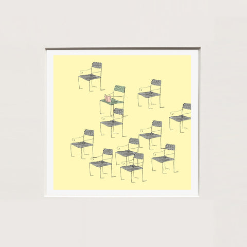 Guido Scarabottolo | Senza titolo | 25 x 25 cm | (MINISCA 75)